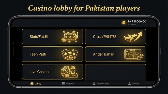 Lobby view of kkclub for Pakistan users - 4